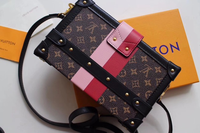 Louis Vuitton Monogram Canvas PETITE MALLE M43872 black