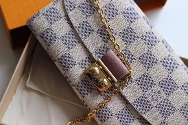 Louis Vuitton Original Damier Azur Canvas CROISETTE N61273