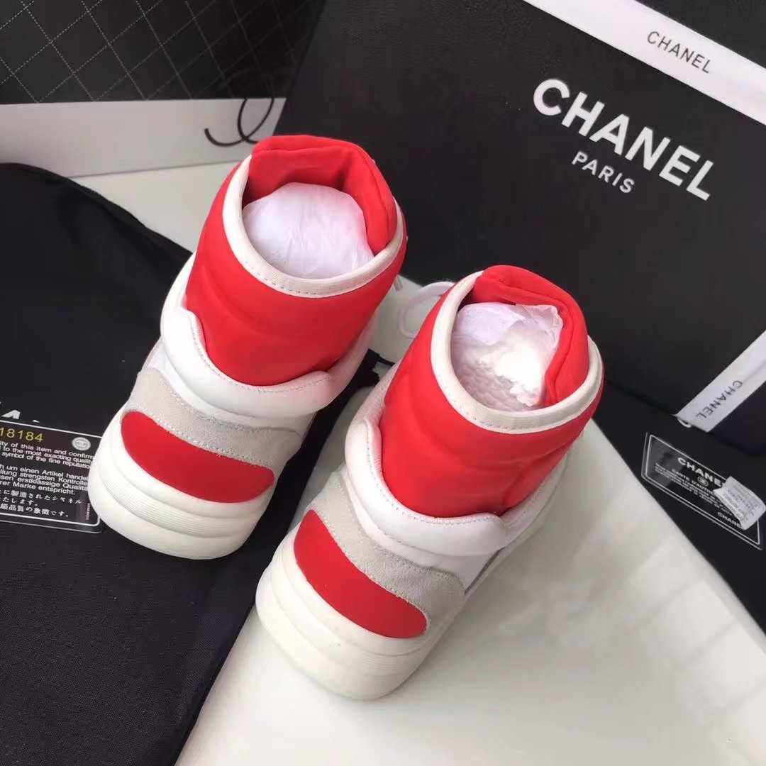 Chanel lady Casual shoes CH2311JYX red