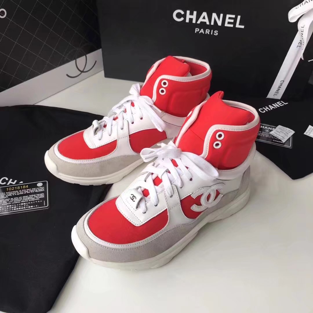 Chanel lady Casual shoes CH2311JYX red