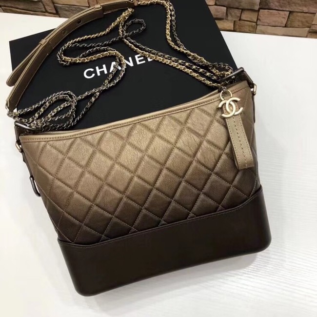 CHANEL GABRIELLE Hobo Bag A93824 yellow