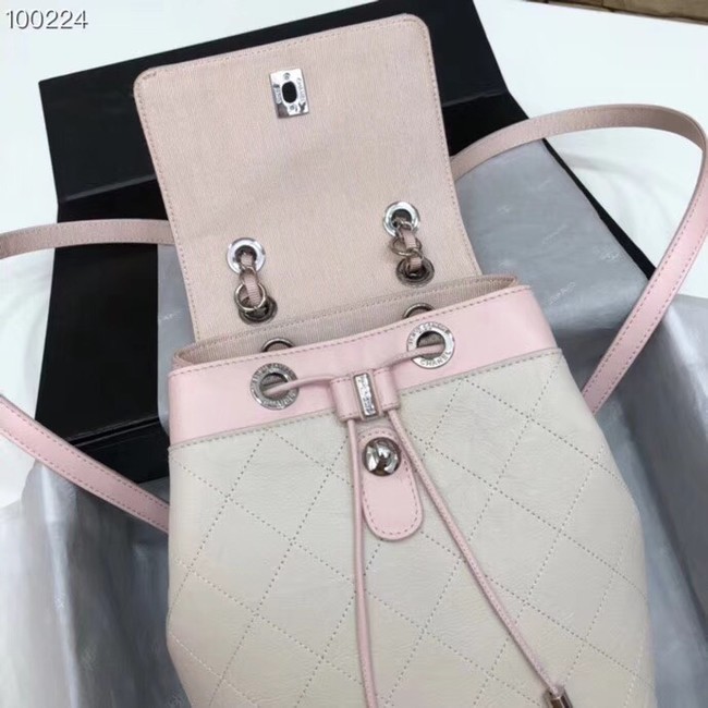 Chanel Backpack Calfskin A57497 pink