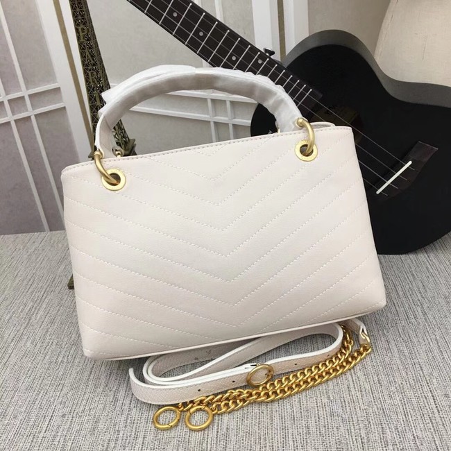 Chanel Flap Bag with Top Handle A57147 Beige