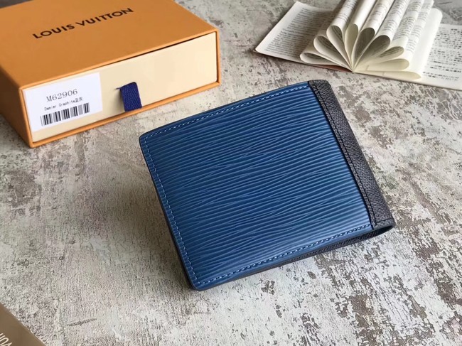 Louis Vuitton original MULTIPLE WALLET M62964 grey