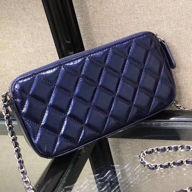 Chanel Clutch with Chain A84509 Royal Blue