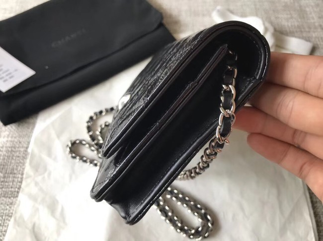 Chanel Wallet on Chain A84510 black