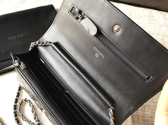 Chanel Wallet on Chain A84510 black