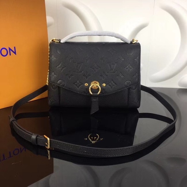 Louis Vuitton Monogram Empreinte BLANCHE BB M43781 black