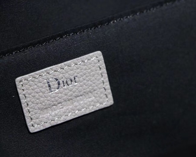 Dior Original Cowhide knapsack S0208 grey