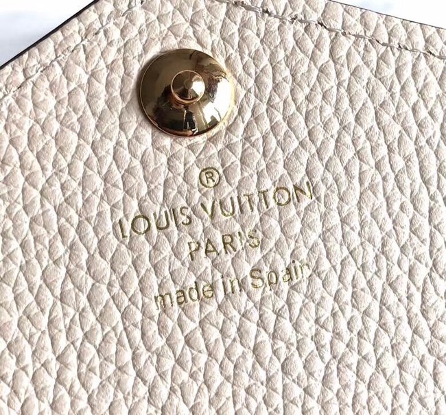 Louis vuitton MONOGRAM DOUBLE wallet M64317 white