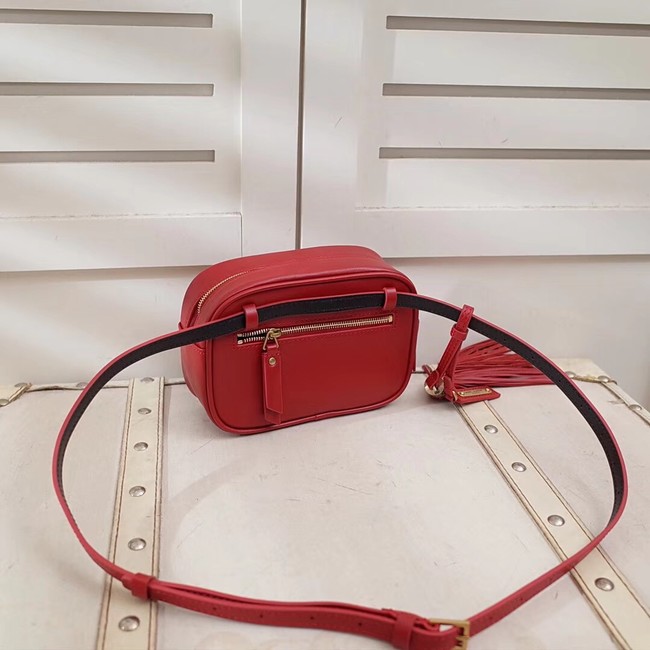 SAINT LAURENT Cowhide Pocket 534817 red