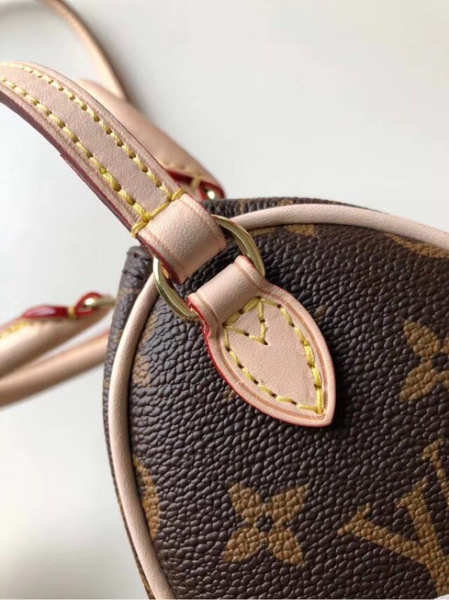 Louis vuitton original monogram canvas nano speedy M61252