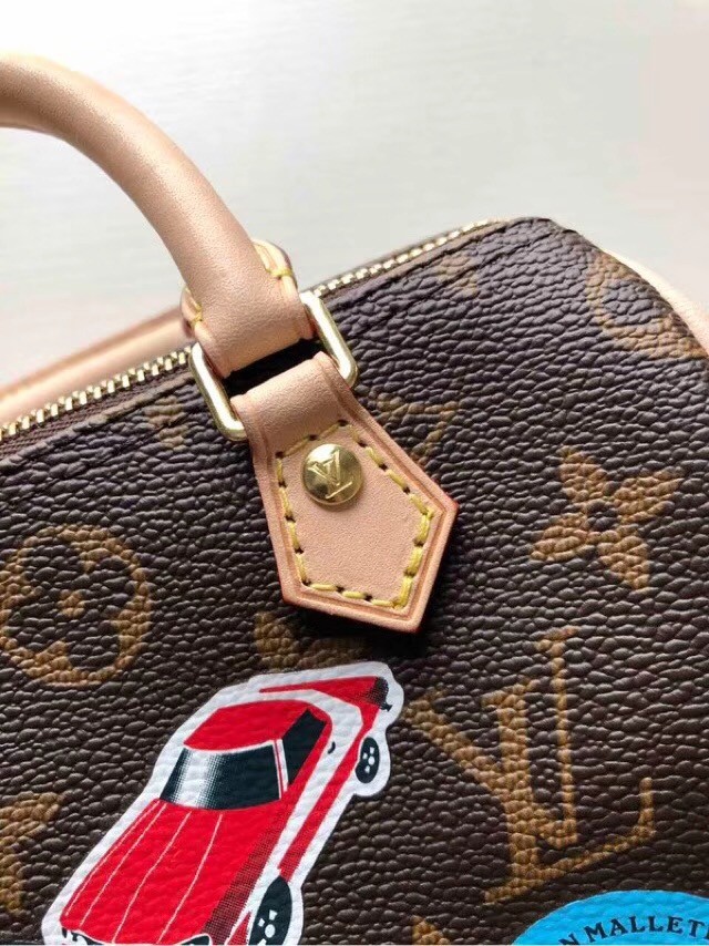 Louis vuitton original monogram canvas nano speedy N61252