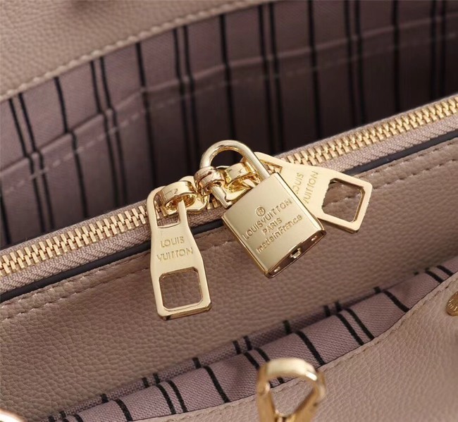 Louis Vuitton Mahina Leather 41046 apricot