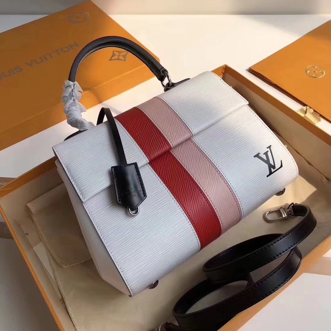 Louis Vuitton Epi Leather CLUNY BB M41312 White