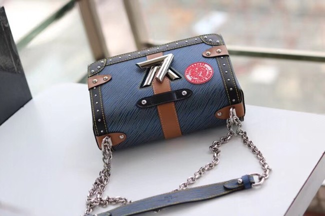 Louis Vuitton TWIST MM M50296 blue