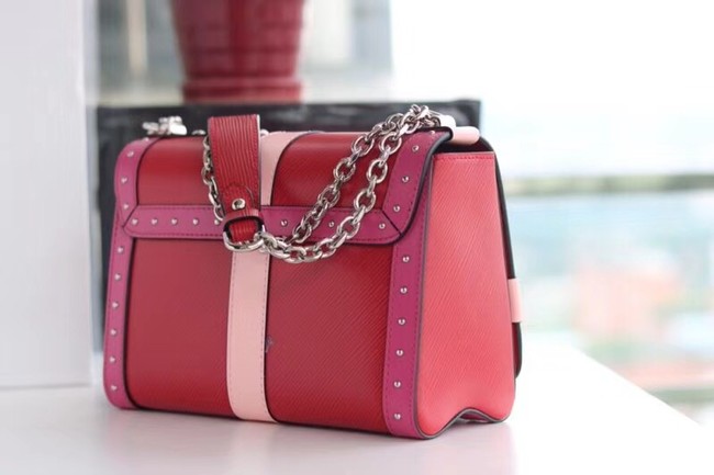 Louis Vuitton TWIST MM M50296 red