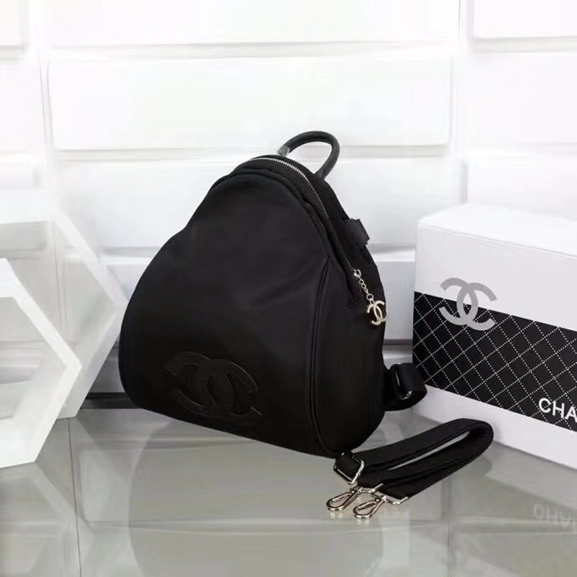 Chanel nylon Backpack A696814 black