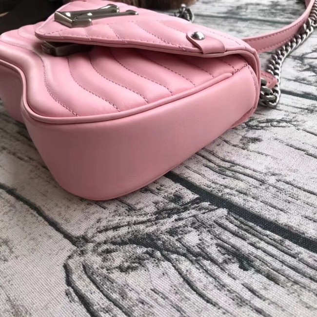 LOUIS VUITTON NEW WAVE CHAIN BAG MM M51944 pink