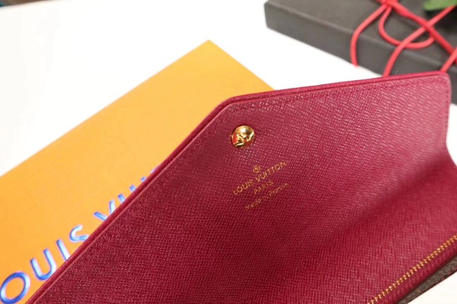 Louis Vuitton CAISSA WALLET N61184 fuchsia