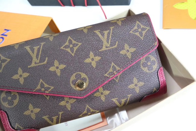 Louis Vuitton CAISSA WALLET N61184 fuchsia