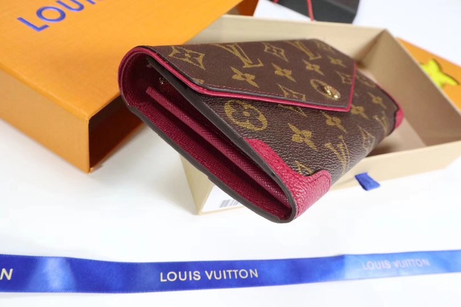 Louis Vuitton CAISSA WALLET N61184 fuchsia