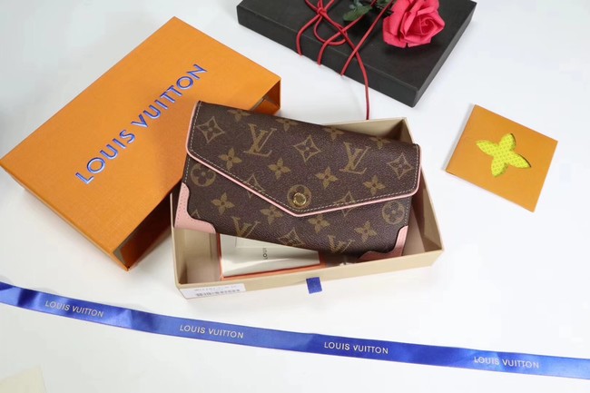 Louis Vuitton CAISSA WALLET N61184 pink