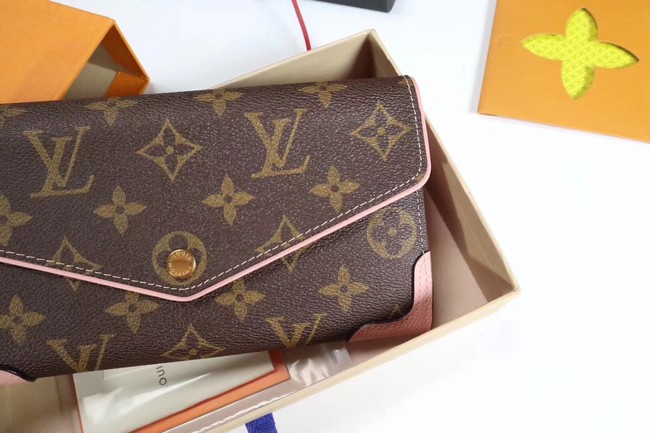 Louis Vuitton CAISSA WALLET N61184 pink