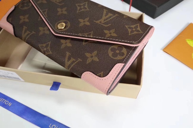 Louis Vuitton CAISSA WALLET N61184 pink