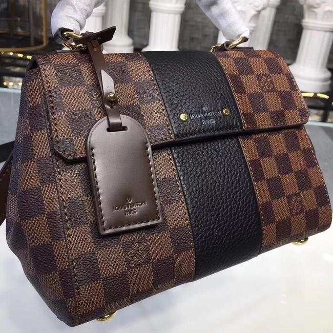 Louis Vuitton Original Damier Ebene Canvas BOND STREET BB M41071 black