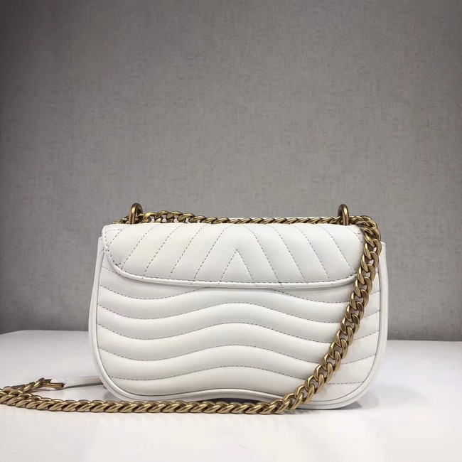 LOUIS VUITTON NEW WAVE CHAIN BAG PM M51683 white