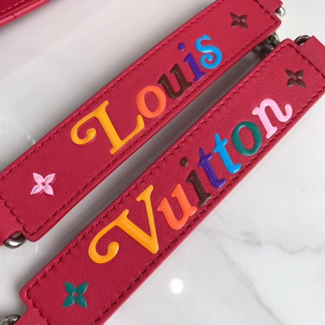 LOUIS VUITTON NEW WAVE CHAIN TOTE M51497 red