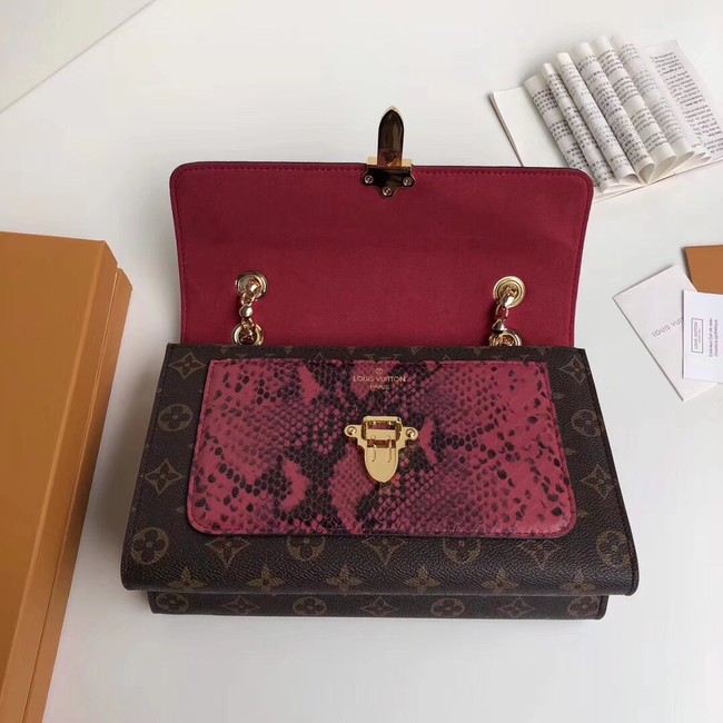 Louis vuitton original monogram canvas VICTOIRE M43731 rose