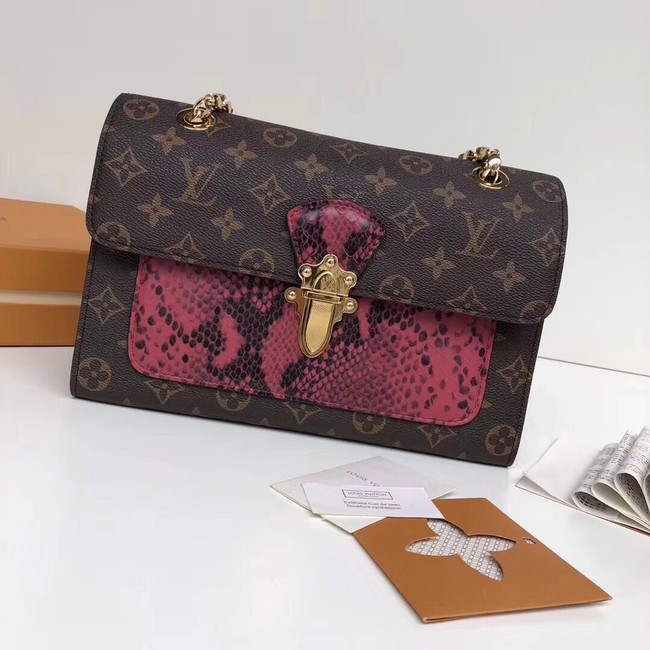 Louis vuitton original monogram canvas VICTOIRE M43731 rose