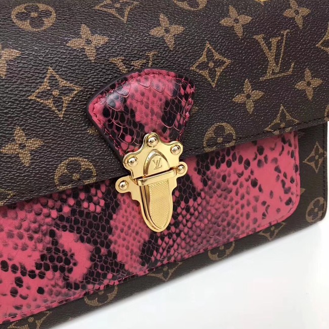 Louis vuitton original monogram canvas VICTOIRE M43731 rose