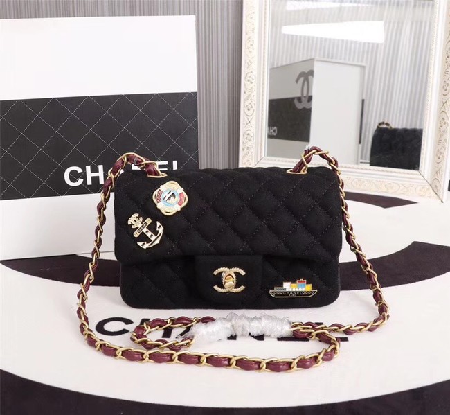 Chanel Mini Flap Bag A1116 black