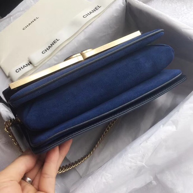 Chanel Original Flap Bag A57562 navy blue