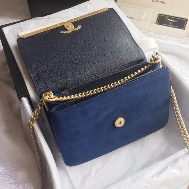 Chanel Original Flap Bag A57562 navy blue