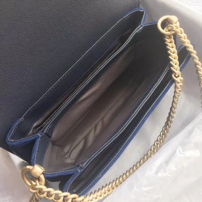 Chanel Original Flap Bag A57562 navy blue