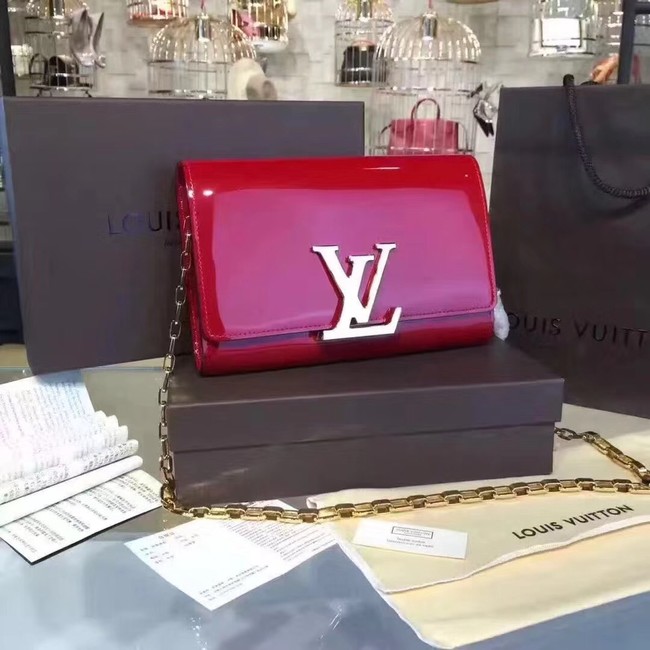 Louis Vuitton CHAIN LOUISE GM 94425 red