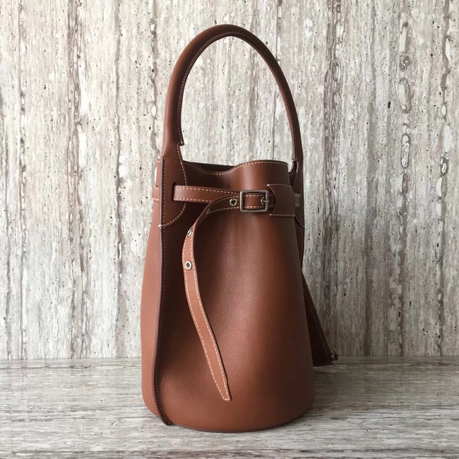 CELINE BIG BAG BUCKET IN SUPPLE GRAINED CALFSKIN 55427 Camel