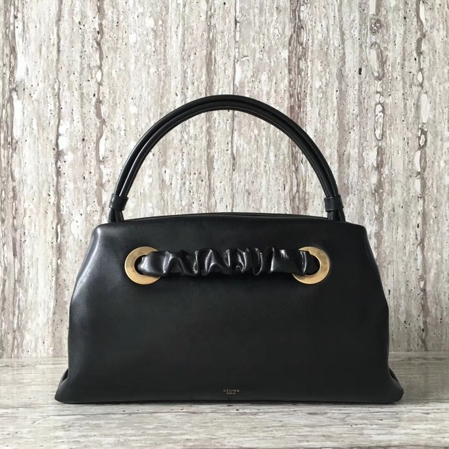 Celine calf leather Tote Bag 83187 black