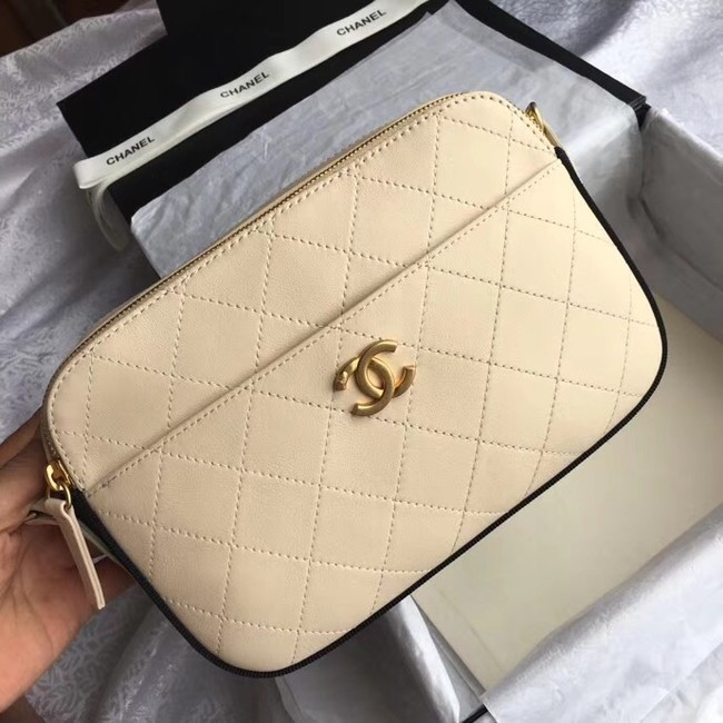 Chanel Original Camera Case A57575 creamy-white