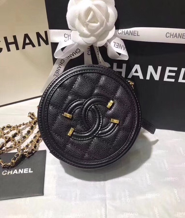 Chanel Original Clutch with Chain A81599 black