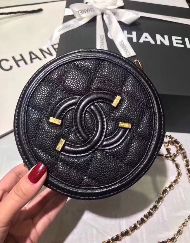 Chanel Original Clutch with Chain A81599 black