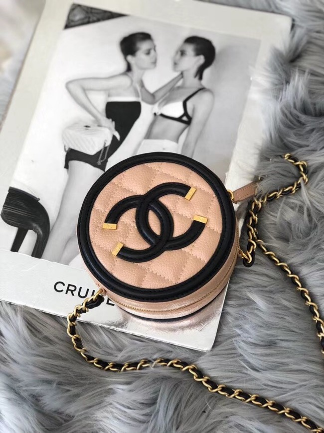 Chanel Original Clutch with Chain A81599 pink