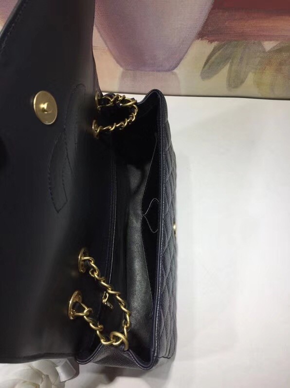 CHANEL Clutch with Chain A85533 black