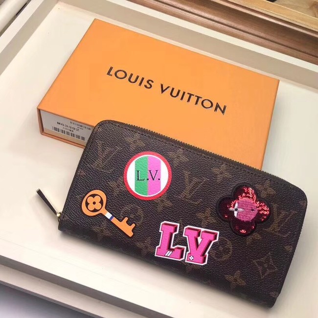 Louis Vuitton Monogram Canvas ZIPPY WALLET M63392