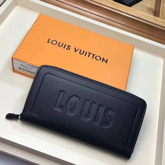 Louis vuitton zippy wallet 60017 black