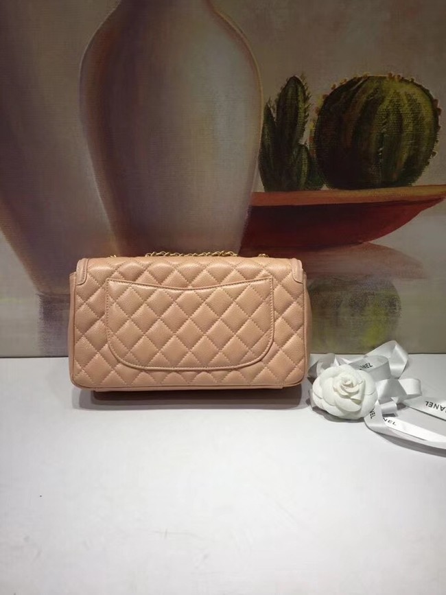 CHANEL Original Clutch with Chain A85533 apricot